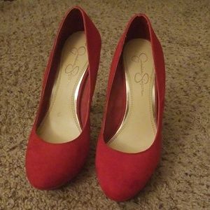 Jessica Simpson Red Heels
